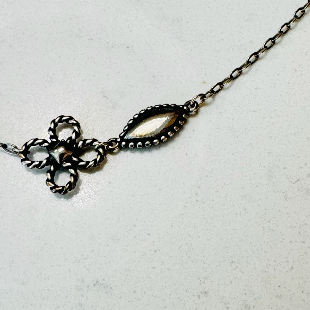 RARE James Avery Retired Venetian Scroll 40” Long Necklace - Picture 5 of 10